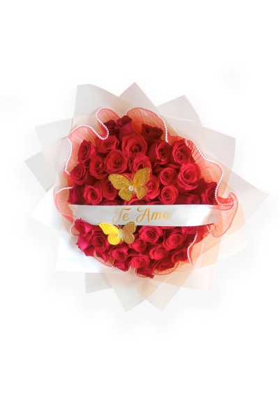 Ramo Buchón de 50 rosas